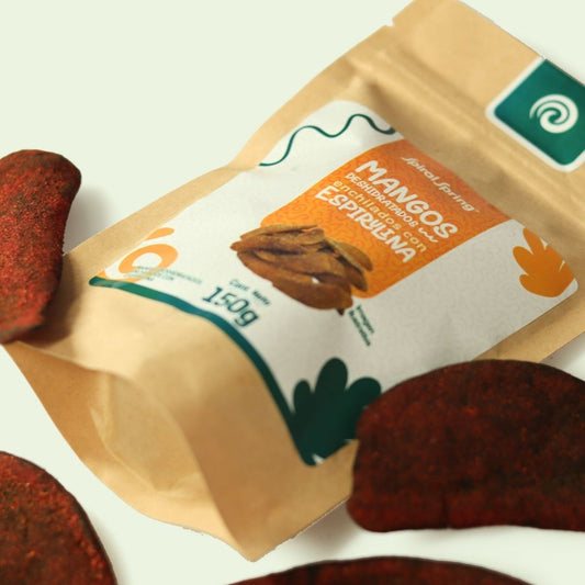 Mangos Deshidratados Enchilados con Espirulina 150g