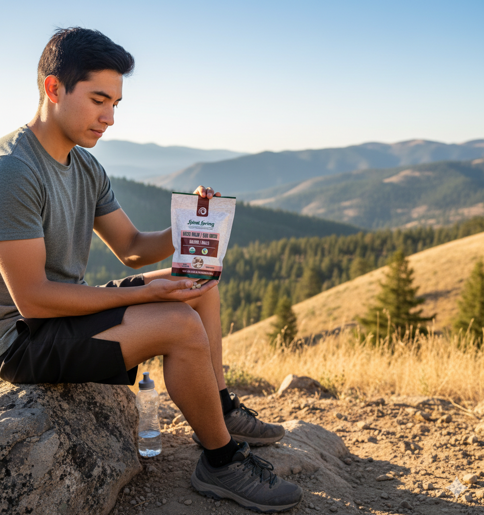 Maca Roja en Bolitas - 200g