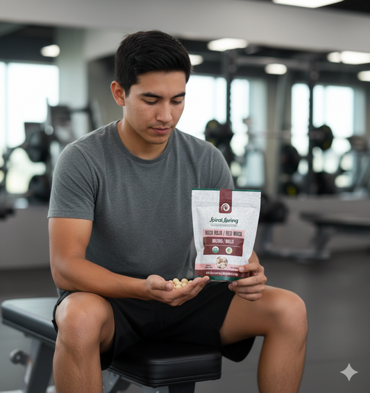 Maca Roja en Bolitas - 200g