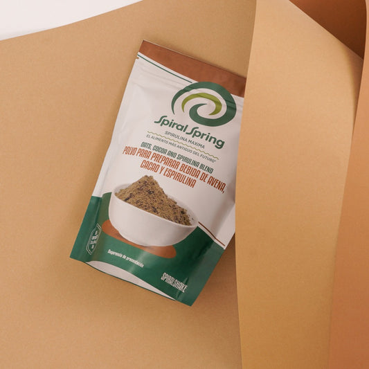 Espirulina + Cacao y Avena 200g en Polvo