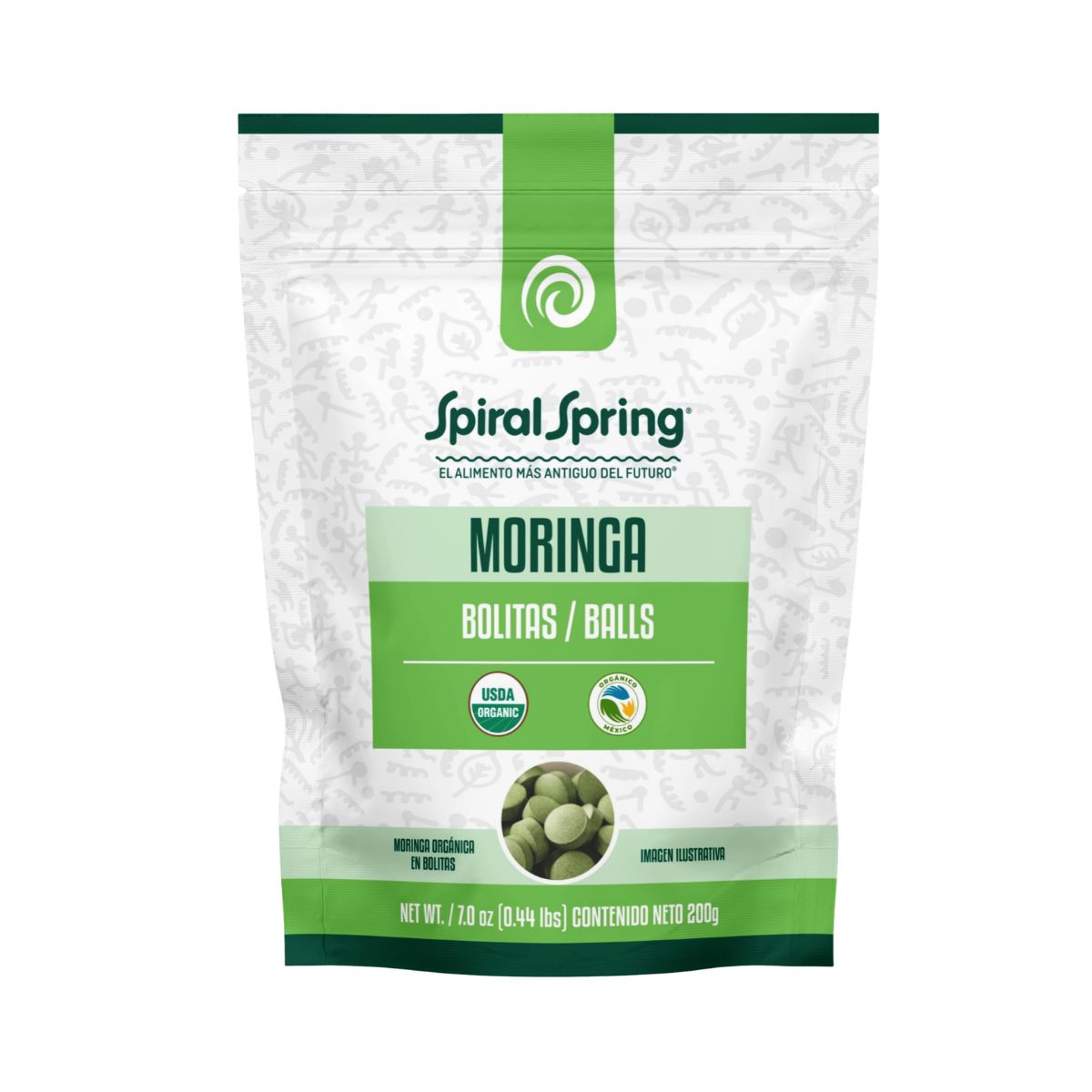 Moringa en Bolitas - 200g