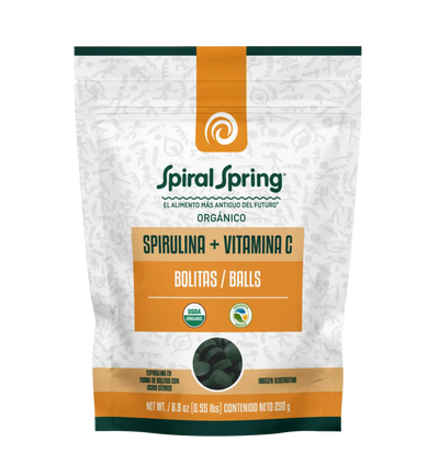 Bolitas de espirulina con ácido cítrico de 250g