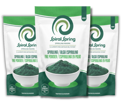 3x2 Espirulina en polvo de 250 gramos
