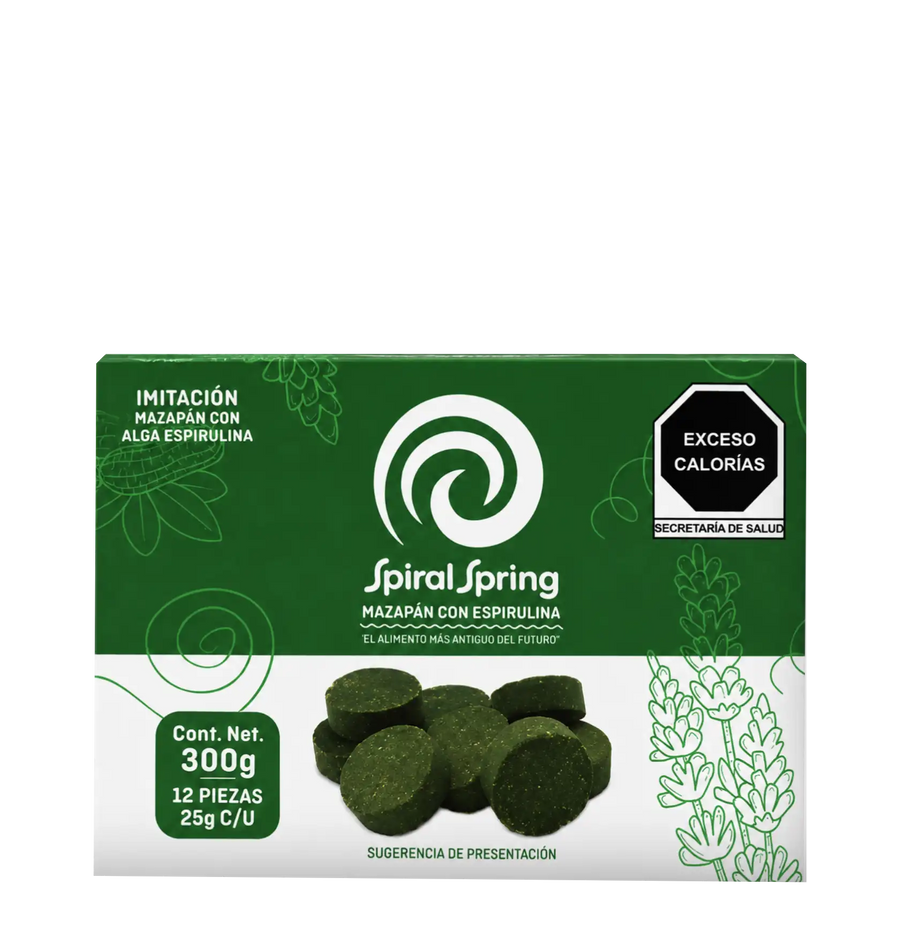 Mazapanes con Espirulina