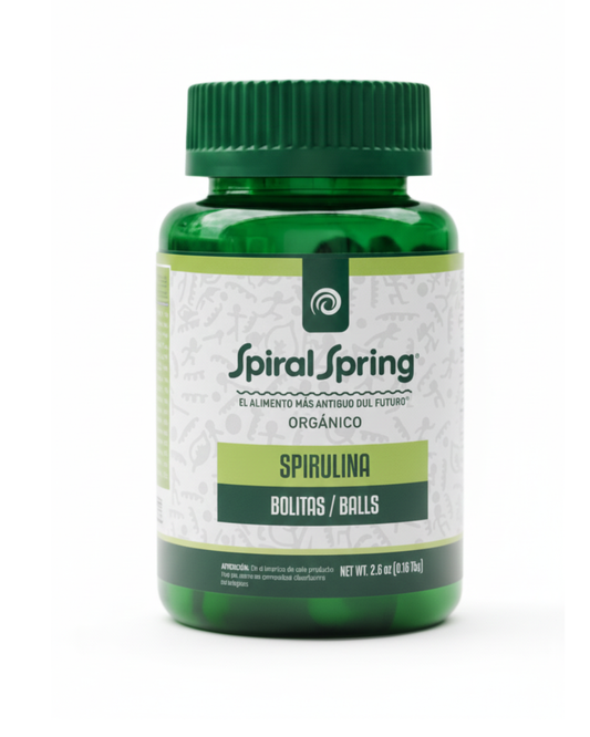 Espirulina en bolitas de 75g