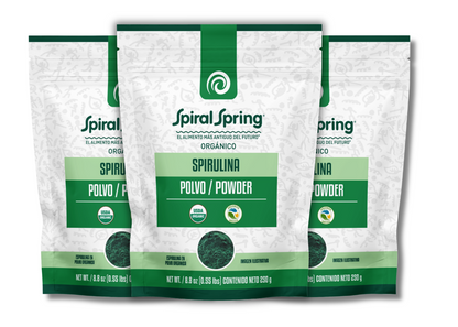 3x2 Espirulina en polvo de 250 gramos