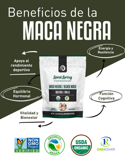 Maca Negra en Bolitas –  200g