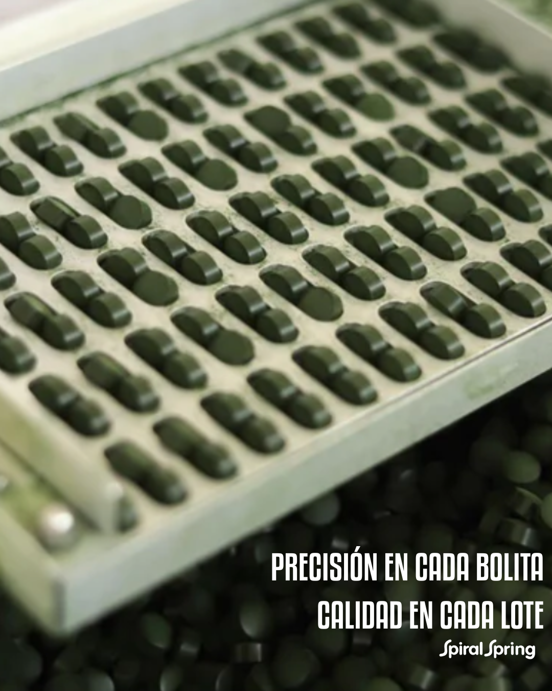 Espirulina en bolitas de 75g