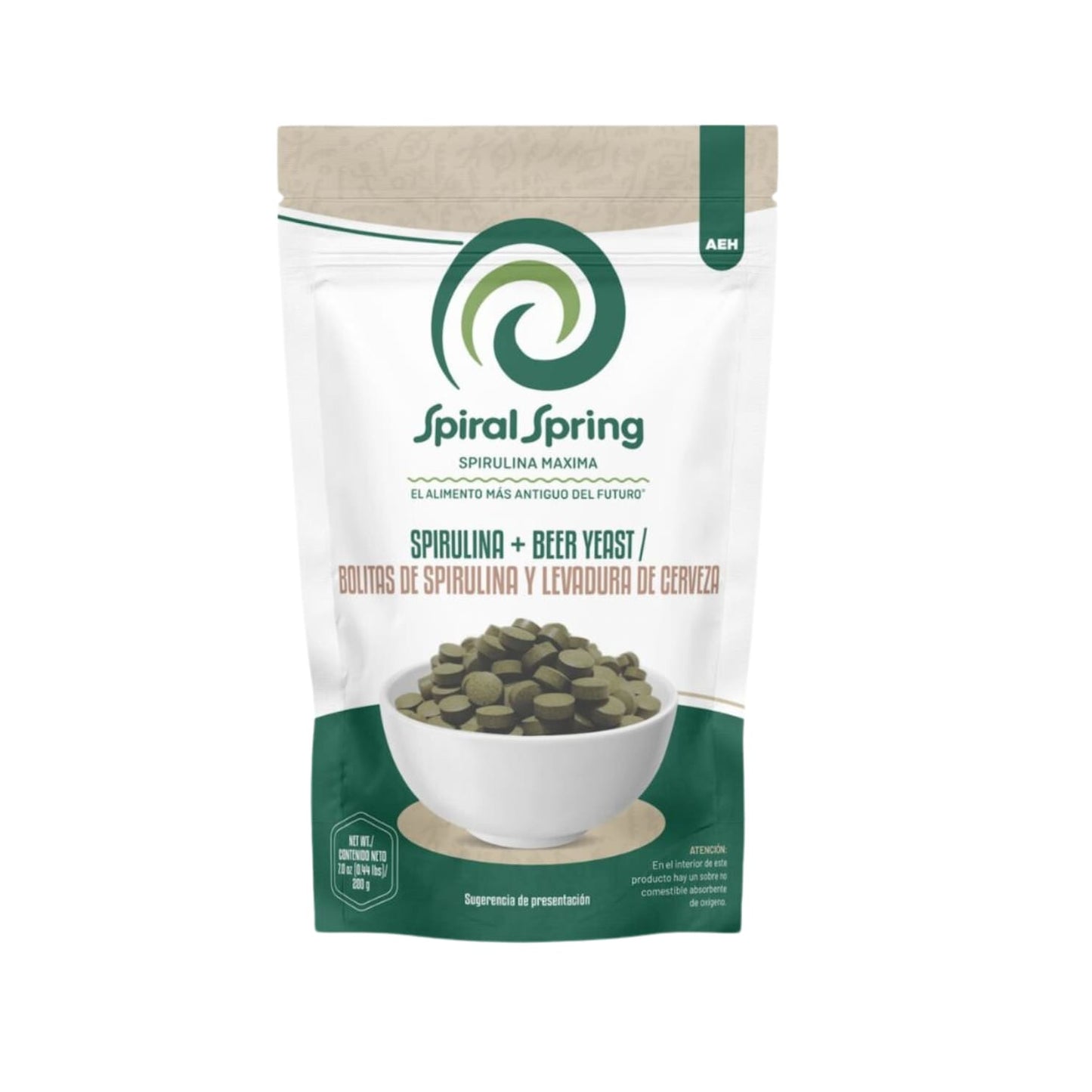 Spirulina in balls + Brewer's Yeast of 250 grams 