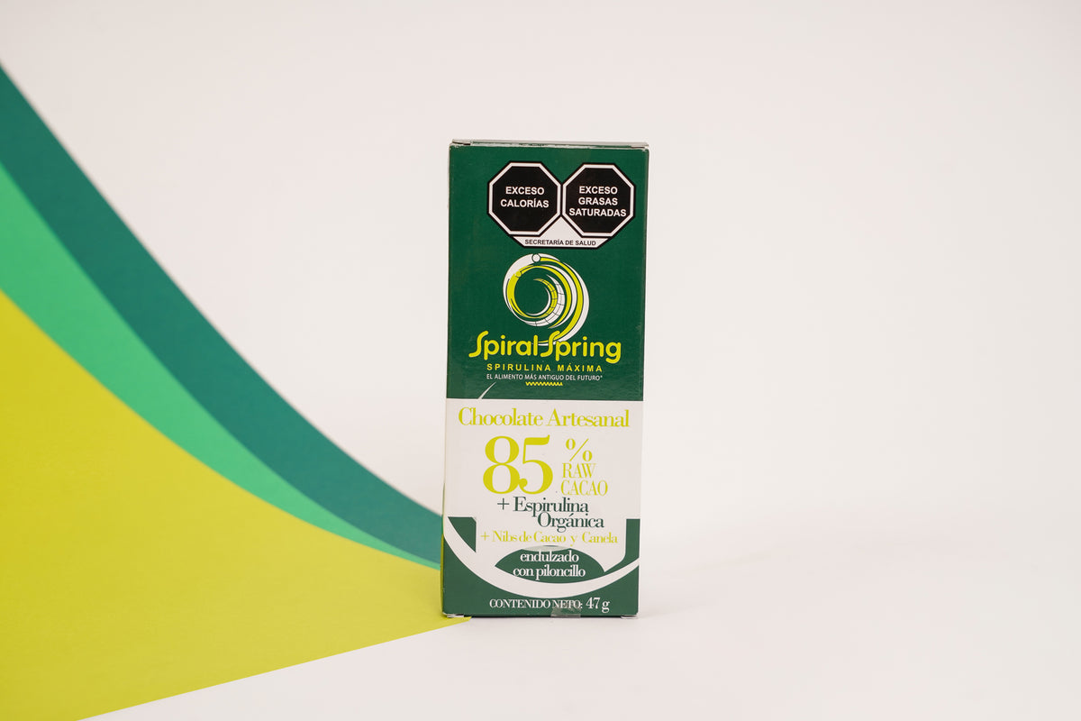 Artisan Chocolate Bar with Spirulina 47 grams 