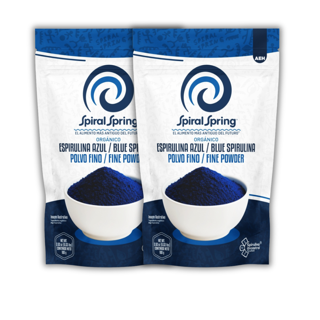 20%OFF 2pack Polvo de Espirulina Azul