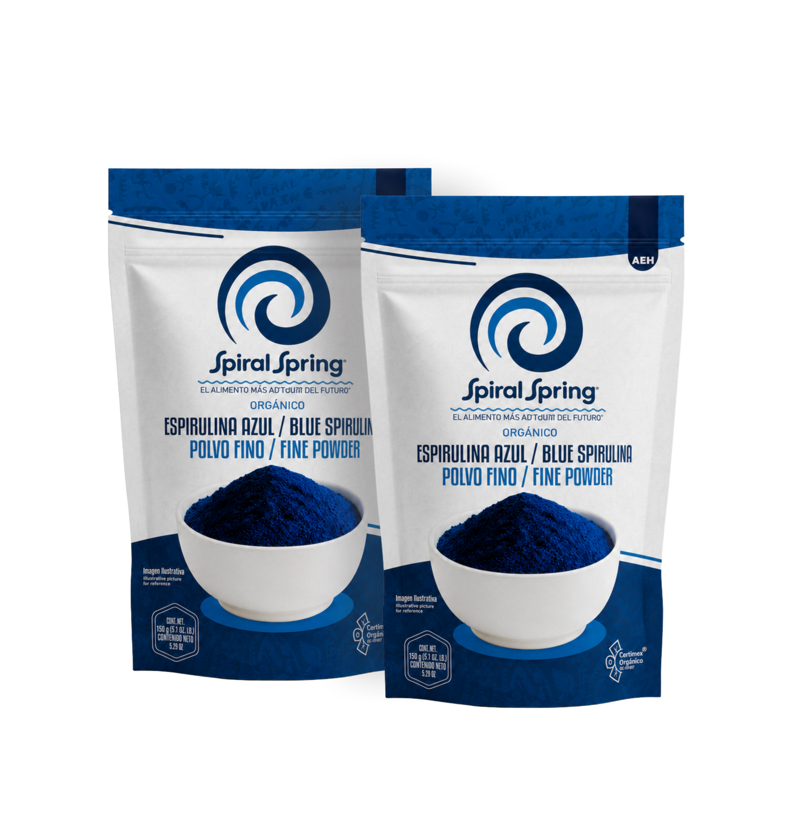 20%OFF 2pack Polvo de Espirulina Azul