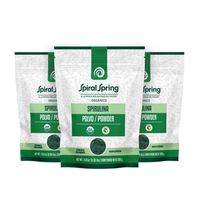 3x2 Espirulina en polvo de 250 gramos