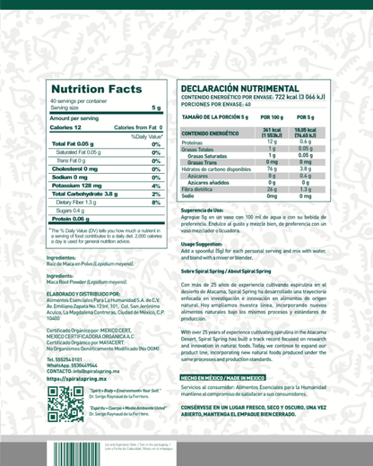 Maca Negra en Polvo – 200