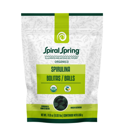 Espirulina en bolitas de 250g