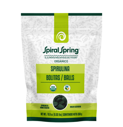 Espirulina en bolitas de 250g