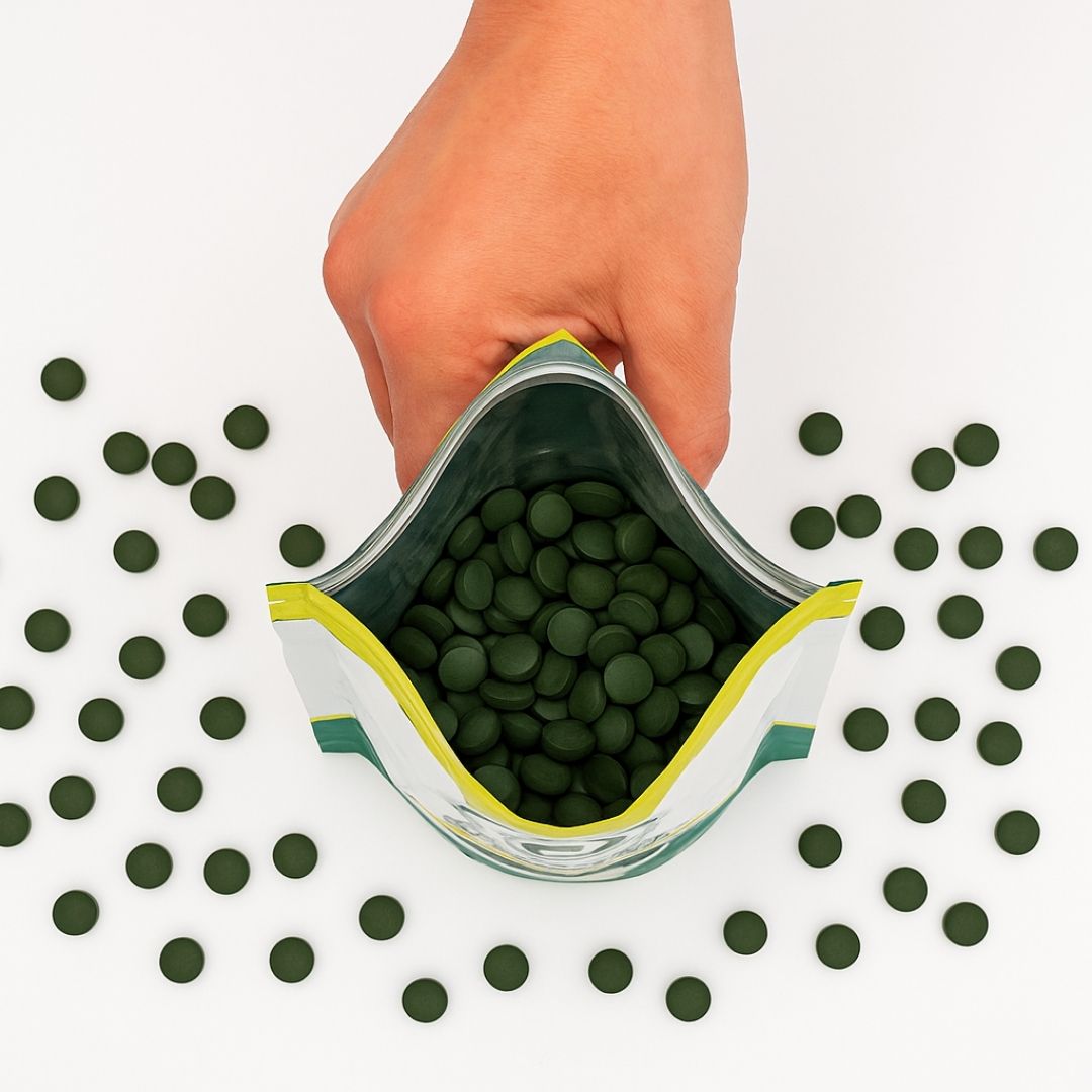 Espirulina en bolitas de 250g