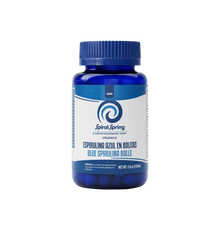 Frasco de Espirulina Azul en bolitas 50g | Ficocianina orgánica.
