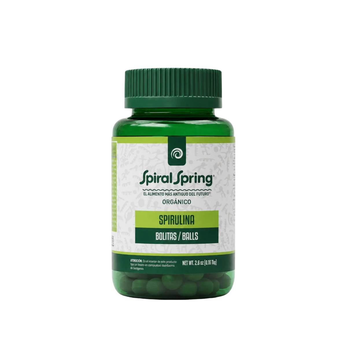 Espirulina en bolitas de 75g