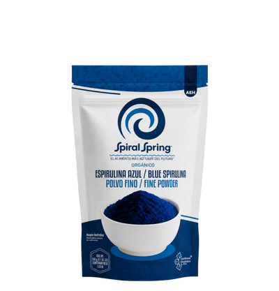 Espirulina Azul en Polvo 100g | Ficocianina orgánica.
