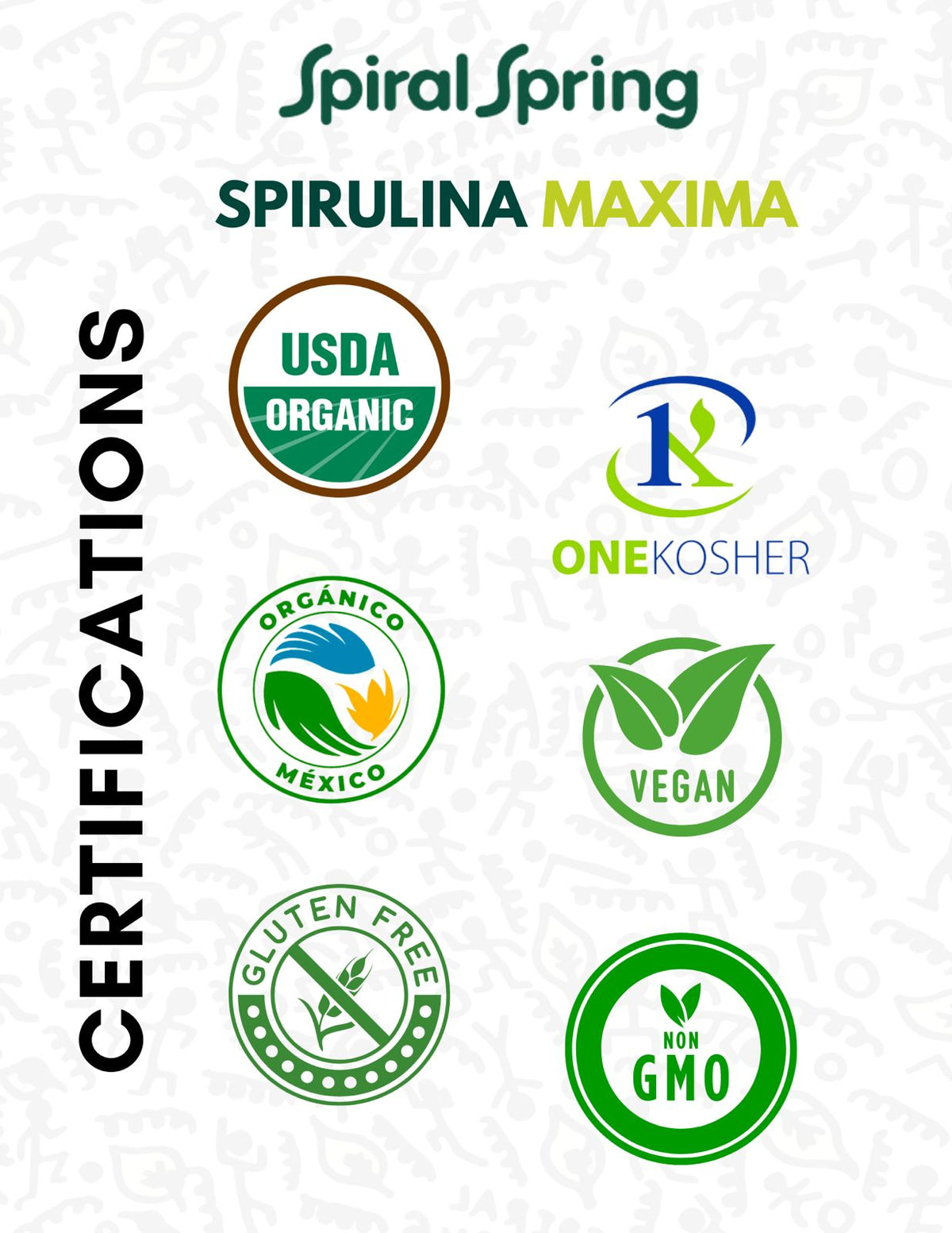 Espirulina en bolitas de 75g