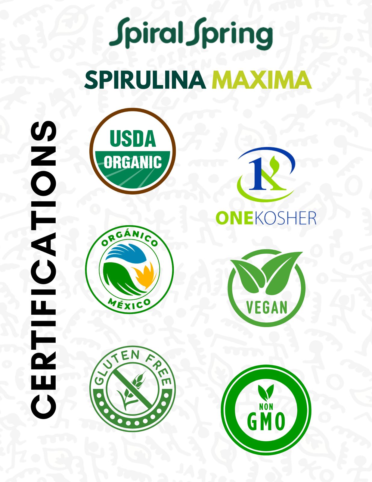Espirulina en bolitas de 75g