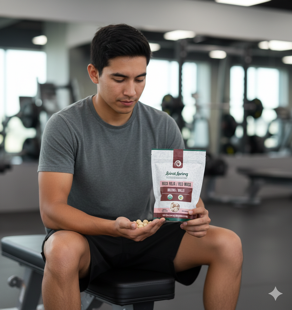 Maca Roja en Bolitas - 200g