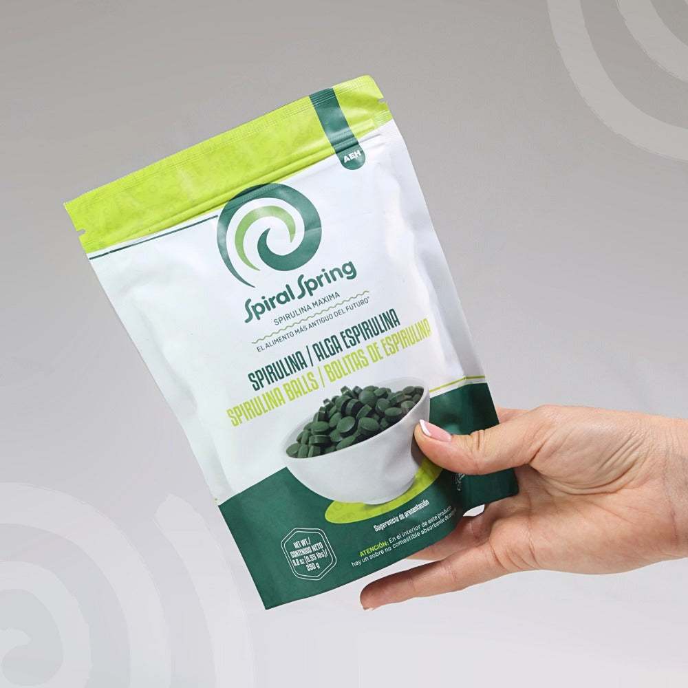 Espirulina en bolitas de 250g